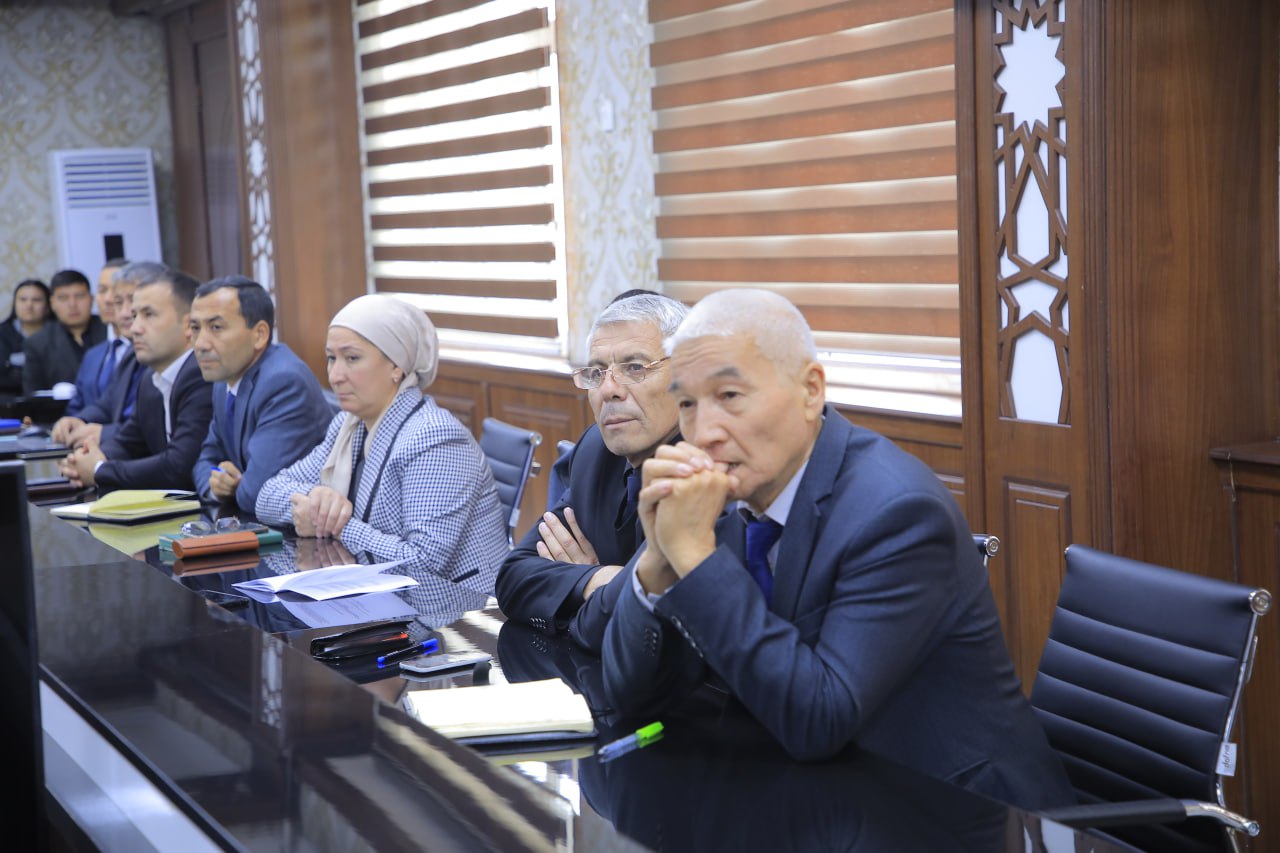 Plenary sessions of the autumn international conferences Apitech-V, TITDS-XIV and Agritech-IX in Uzbekistan